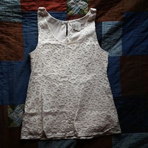 Ivory Lace Tank